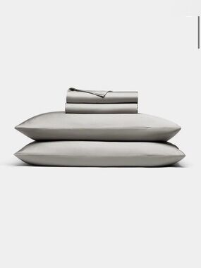 Cozy Earth Bamboo Sheet Set King Light Grey BSSKLG688 NWT